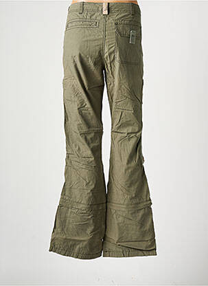 Pantalon flare taille basse taille basse vert FREEMAN T.PORTER femme