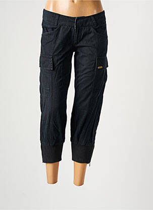 Pantacourt taille basse taille basse noir FREEMAN T.PORTER femme