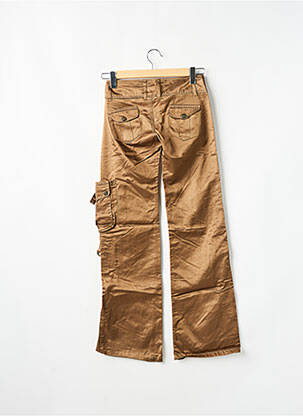 Pantalon cargo coupe droite taille basse marron FREEMAN T.PORTER femme