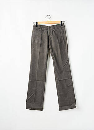 Pantalon chino taille basse taille basse gris FREEMAN T.PORTER femme