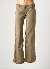 Pantalon flare beige FREEMAN T.PORTER pour femme seconde vue