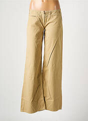 Pantalon flare beige FREEMAN T.PORTER pour femme seconde vue
