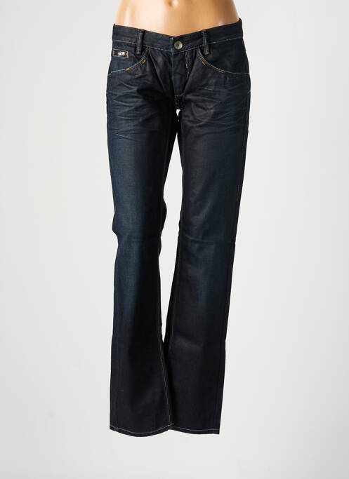 Jeans coupe slim noir FREEMAN T.PORTER pour femme