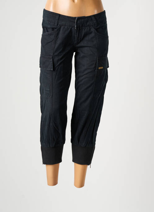 Pantacourt noir FREEMAN T.PORTER pour femme