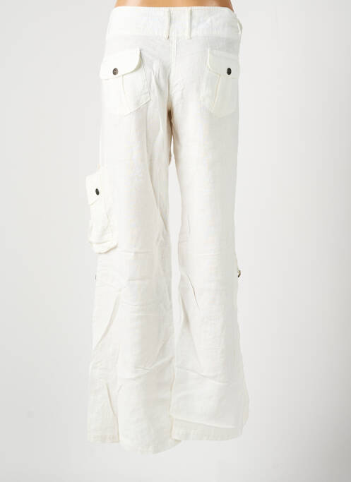 Pantalon cargo blanc FREEMAN T.PORTER pour femme