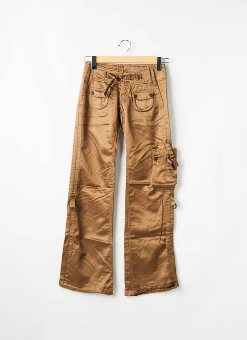 Pantalon cargo marron FREEMAN T.PORTER pour femme