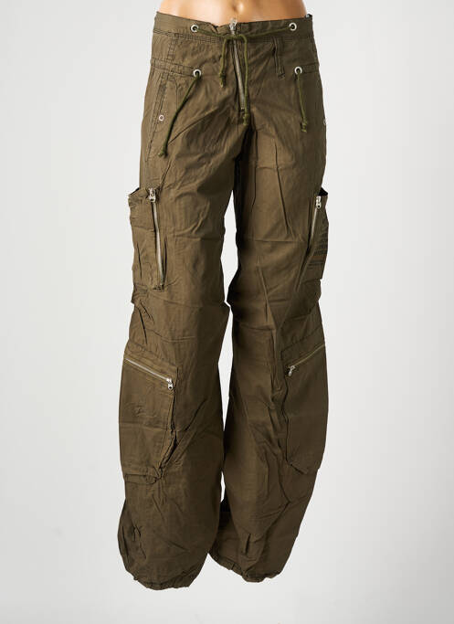 Pantalon cargo vert FREEMAN T.PORTER pour femme