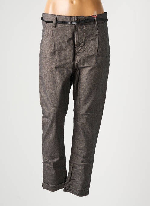 Pantalon chino gris FREEMAN T.PORTER pour femme