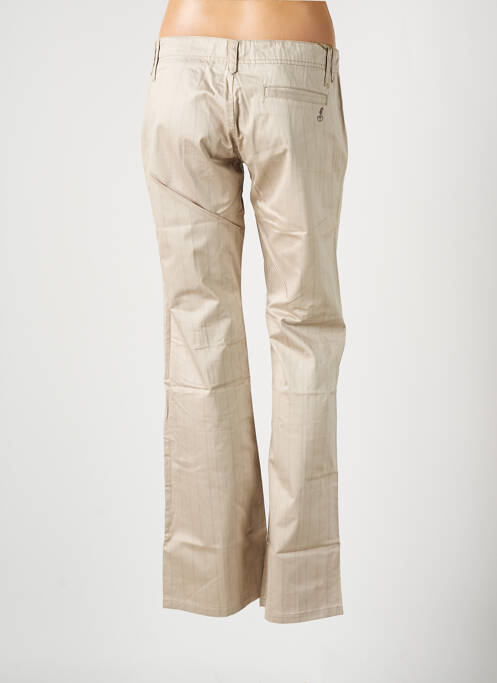 Pantalon flare beige FREEMAN T.PORTER pour femme