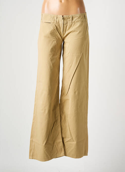 Pantalon flare beige FREEMAN T.PORTER pour femme