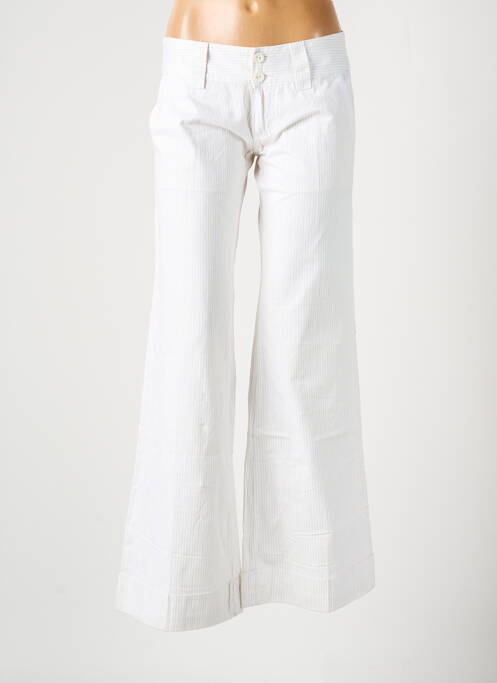 Pantalon flare blanc FREEMAN T.PORTER pour femme