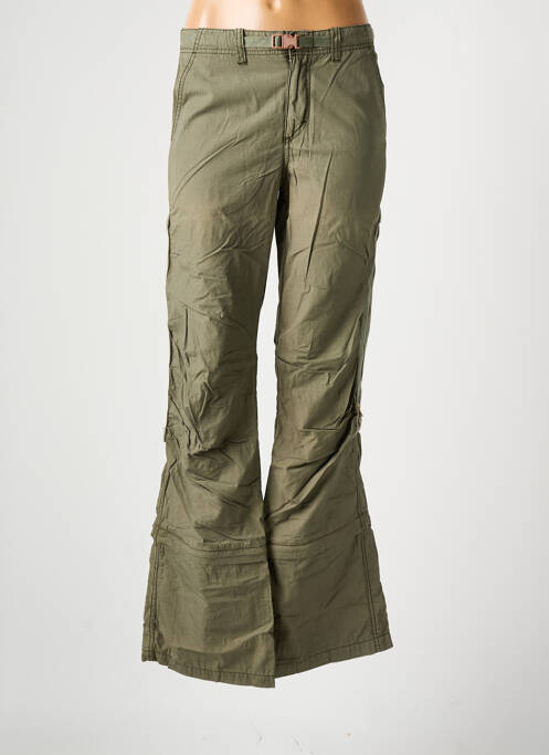 Pantalon flare vert FREEMAN T.PORTER pour femme
