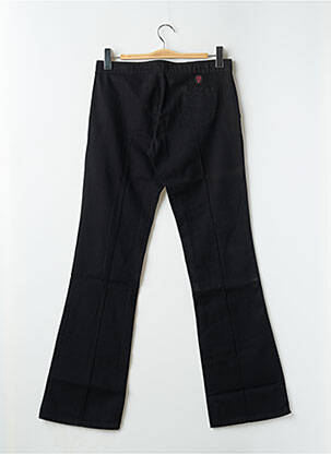 Pantalon flare taille basse taille basse noir CIMARRON femme