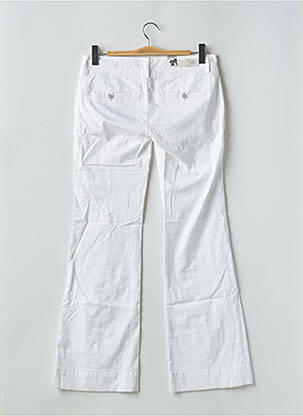 Pantalon flare stretch taille basse blanc CIMARRON femme