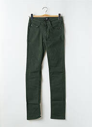 Pantalon slim taille basse taille basse vert CIMARRON femme