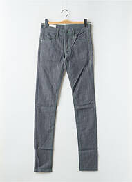 Jeans skinny tissage brut taille normale gris CHEAP MONDAY femme