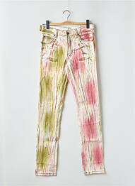 Jeans coupe slim stretch taille normale beige CHEAP MONDAY femme