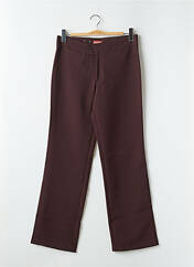 Pantalon droit marron CIMARRON pour femme seconde vue