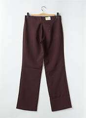 Pantalon droit marron CIMARRON pour femme seconde vue