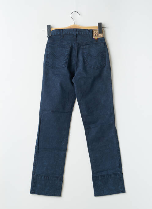 Pantalon droit stretch taille haute bleu CIMARRON femme