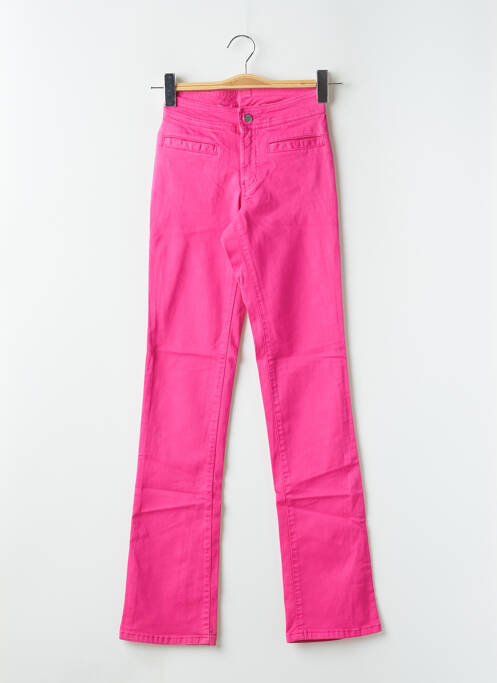 Pantalon droit rose CIMARRON pour femme