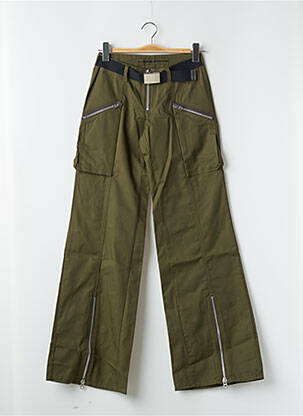 Pantalon flare taille normale taille normale vert LA BRIGADA INTERNACIONAL femme