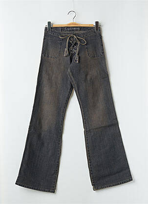 Jean coupe flare stretch taille normale bleu LA BRIGADA INTERNACIONAL femme