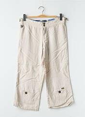 Pantacourt beige LOIS pour femme seconde vue