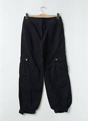 Pantalon cargo noir LA BRIGADA INTERNACIONAL pour femme seconde vue