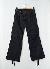 Pantalon cargo noir LOIS pour femme seconde vue