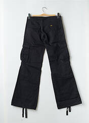Pantalon cargo noir LOIS pour femme seconde vue