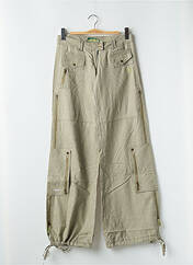 Pantalon cargo vert KANA BEACH pour femme seconde vue