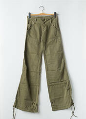 Pantalon cargo vert LOIS pour femme seconde vue