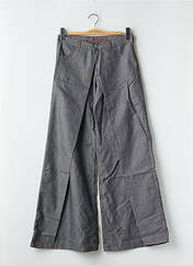 Pantalon flare gris LA BRIGADA INTERNACIONAL pour femme seconde vue