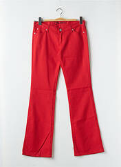 Pantalon flare rouge LA BRIGADA INTERNACIONAL pour femme seconde vue