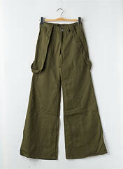 Pantalon flare vert LA BRIGADA INTERNACIONAL pour femme seconde vue