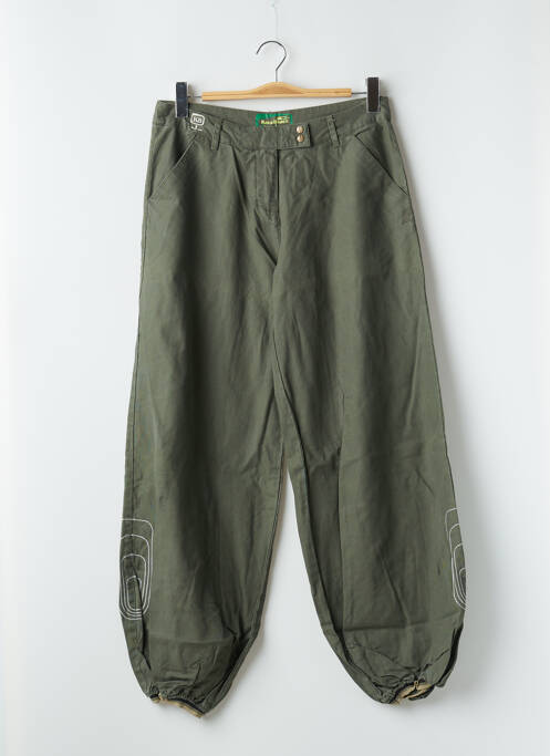 Pantalon 7/8 taille normale taille normale vert KANA BEACH femme