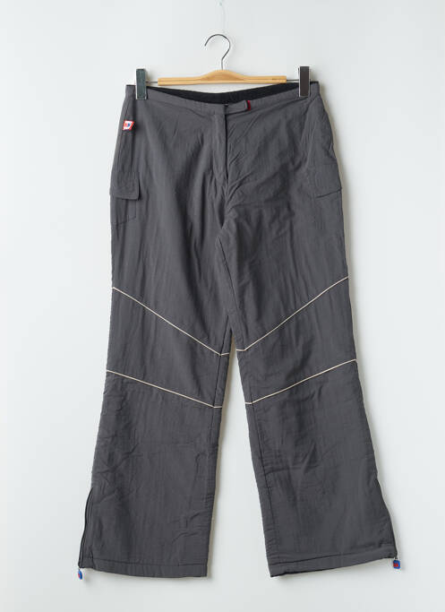 Pantalon cargo coupe droite taille normale gris KANA BEACH femme