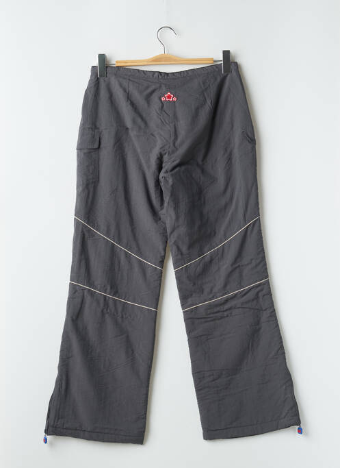 Pantalon cargo coupe droite taille normale gris KANA BEACH femme