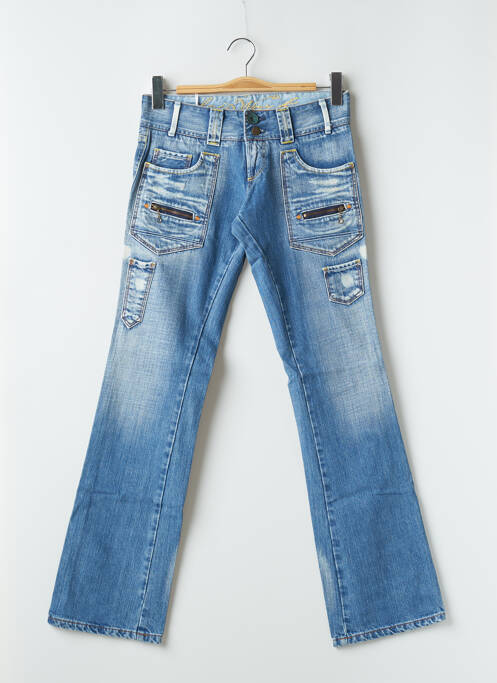 Jeans coupe droite bleu LOIS pour femme