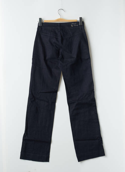 Jeans coupe droite bleu NATIONAL LIBERTY pour femme