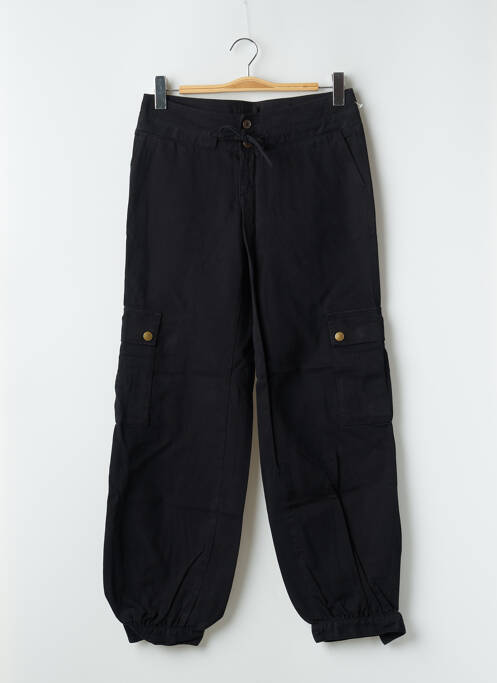 Pantalon cargo noir LA BRIGADA INTERNACIONAL pour femme