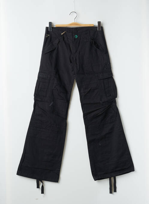 Pantalon cargo noir LOIS pour femme