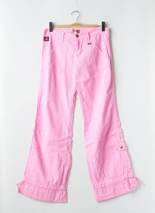 Pantalon cargo rose LOIS pour femme