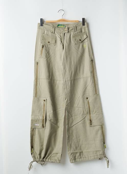 Pantalon cargo vert KANA BEACH pour femme