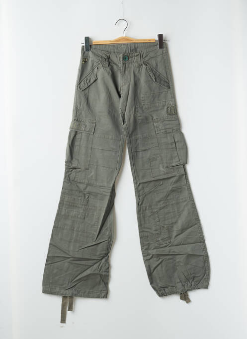 Pantalon cargo vert LOIS pour femme