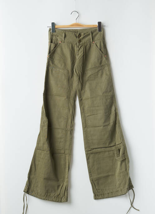 Pantalon cargo vert LOIS pour femme