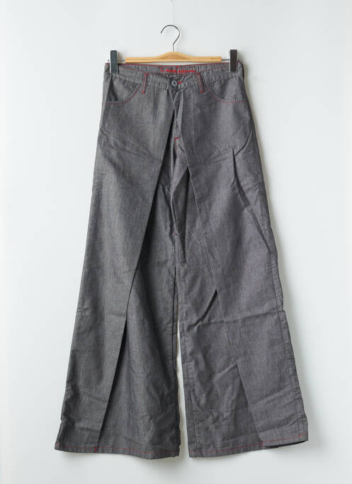 Pantalon flare gris LA BRIGADA INTERNACIONAL pour femme