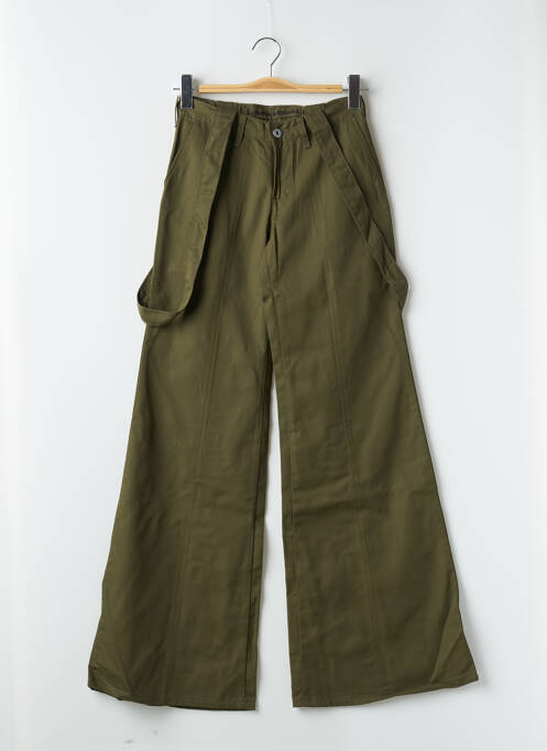 Pantalon flare vert LA BRIGADA INTERNACIONAL pour femme
