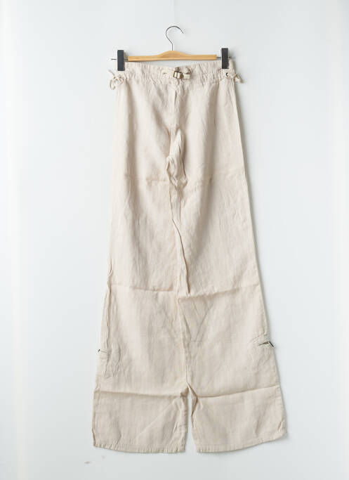 Pantalon large beige LOIS pour femme